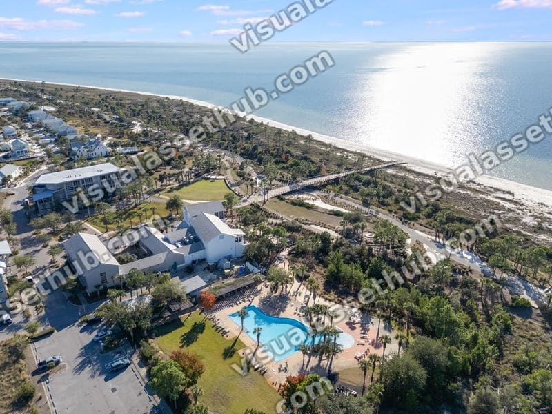 Windmark Beach Pool Drone AWP Media 00002
