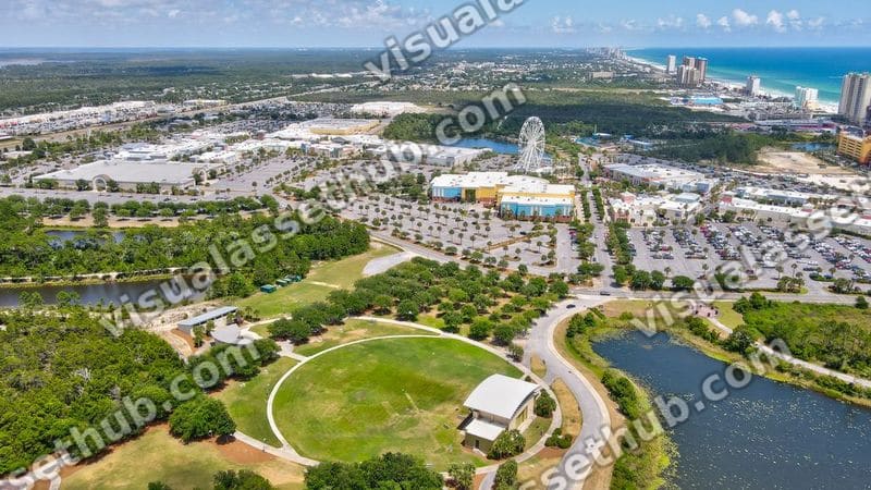Pier Park Drone AWP Media 00011