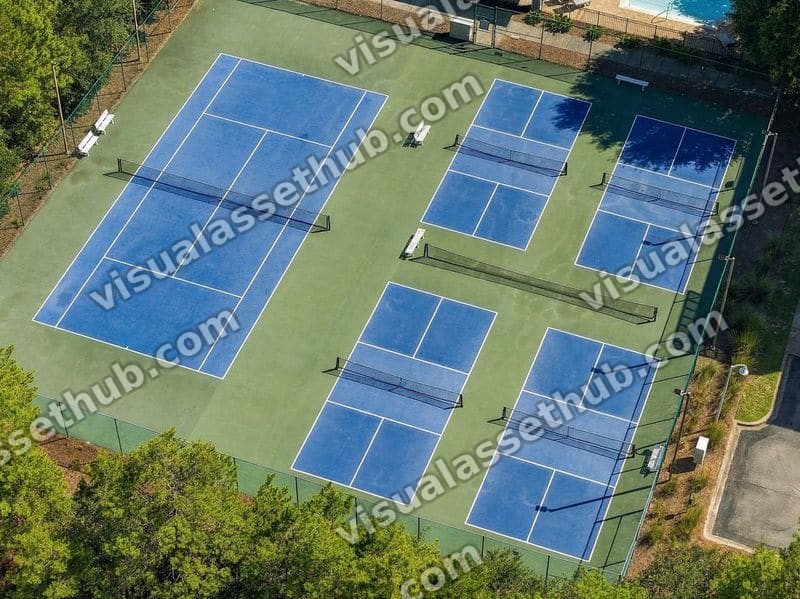 Preserve at Grayton Beach Courts Drone AWP Media 001