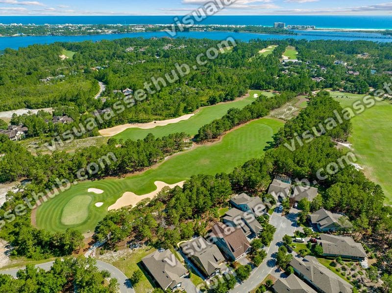 Wild Heron Golf Course Drone 001