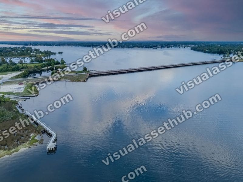 Deer Point Dam Drone 011