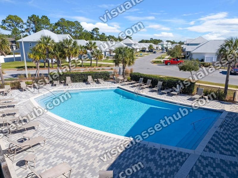 Moonraker Amenities Panama City Beach, FL 32407 Drone AWP041