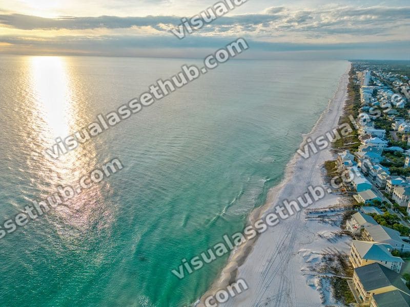 Santa Rosa Beach Drone AWP Media 00002