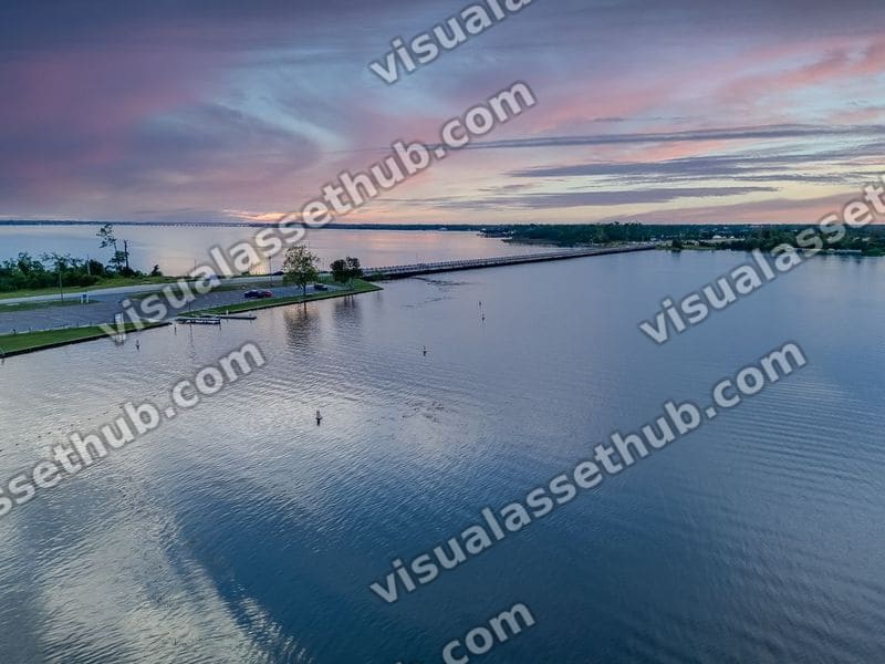 Deer Point Dam Drone 006