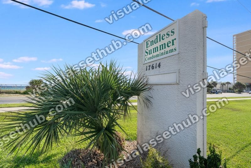 Endless Summer Condos Sign 007AWP