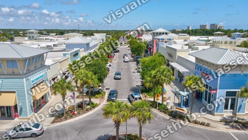 Pier Park Drone AWP Media 00018