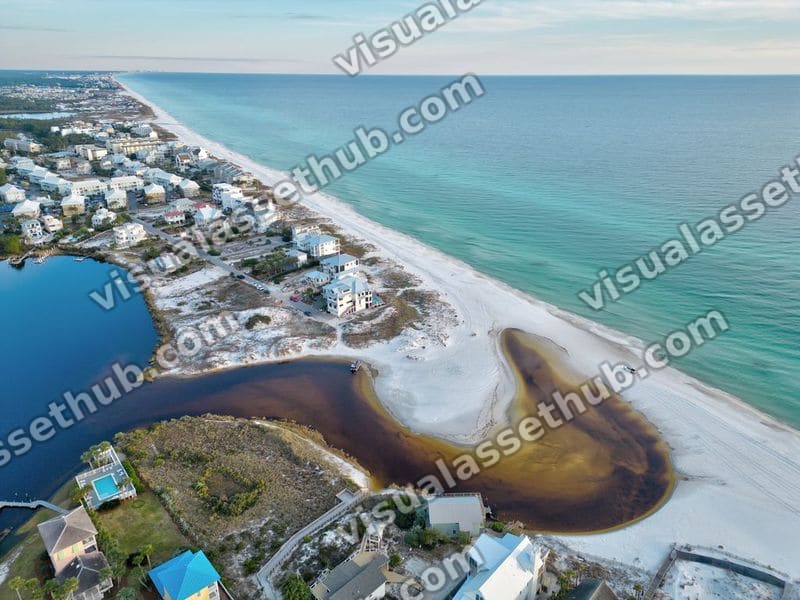 Santa Rosa Beach Drone AWP Media 00006