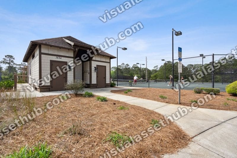 Wild Heron Tennis Court 001