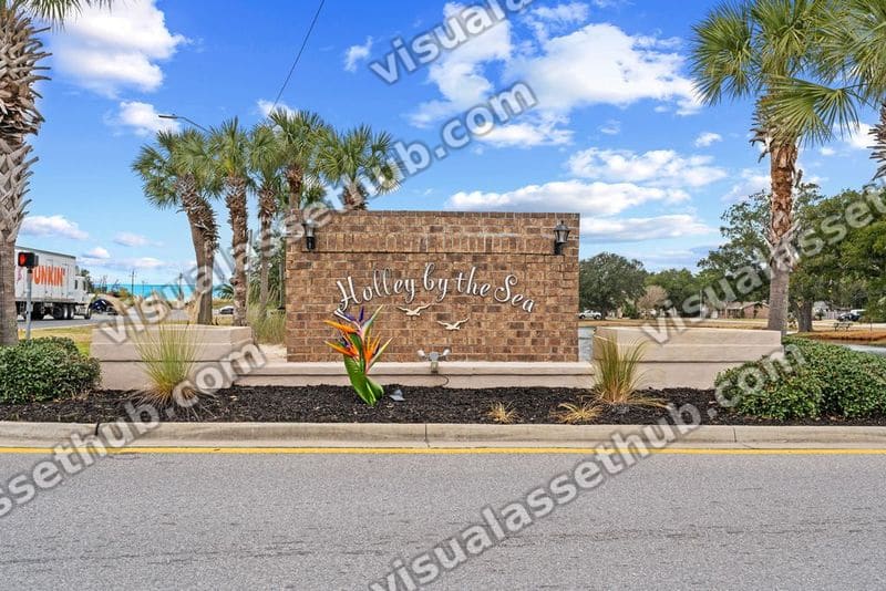 Holley By The Sea Sign 001AWP