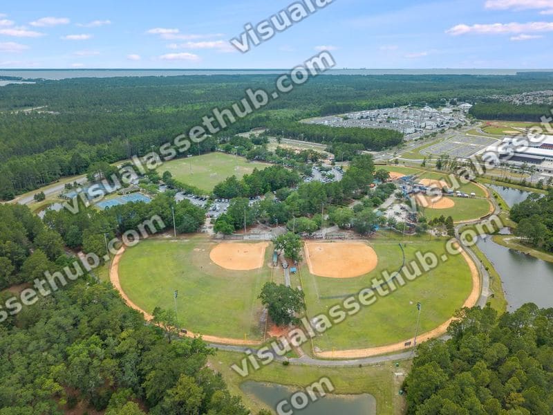 Freeport Regional Sports Complex Drone AWP Media 006