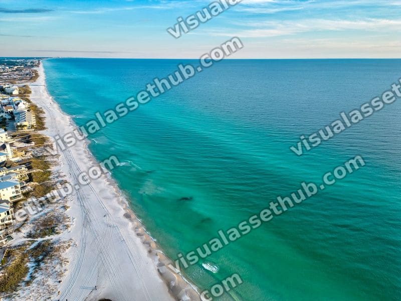 Santa Rosa Beach Drone AWP Media 00001