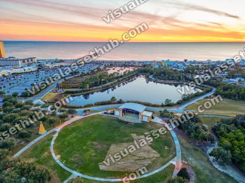 Pier Park Drone AWP Media 00010