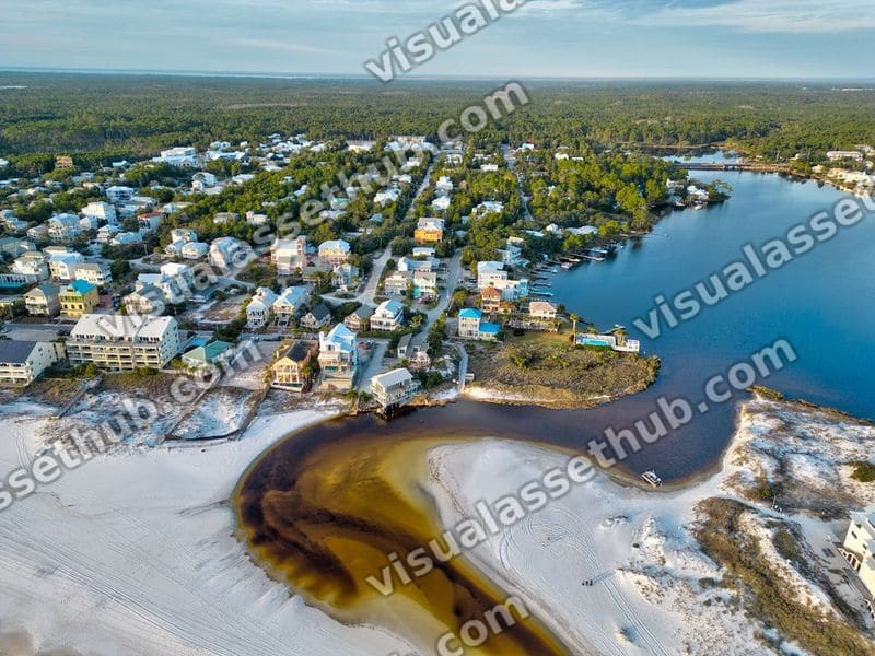 Santa Rosa Beach Drone AWP Media 00003