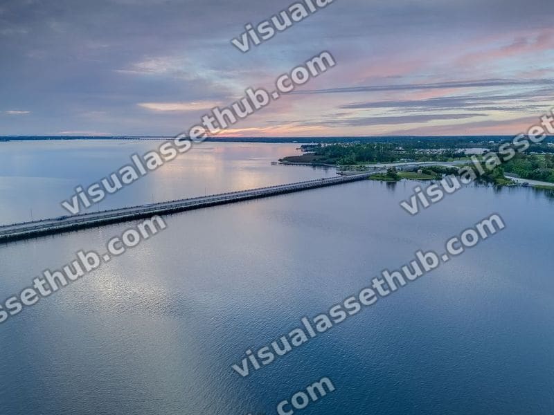 Deer Point Dam Drone 026