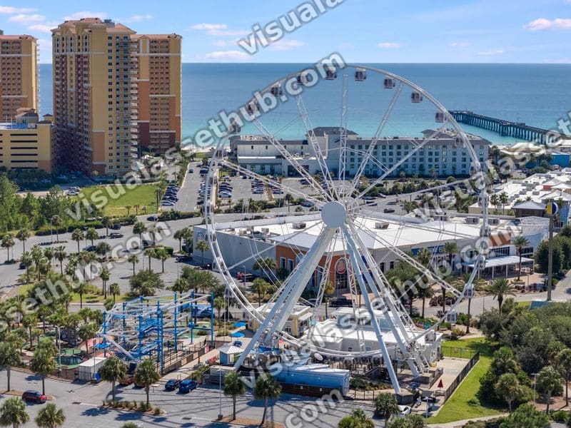 Pier Park Drone AWP Media 00004
