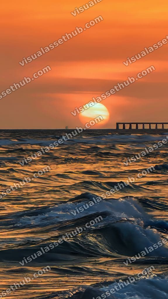 Miller Pier twilight0002