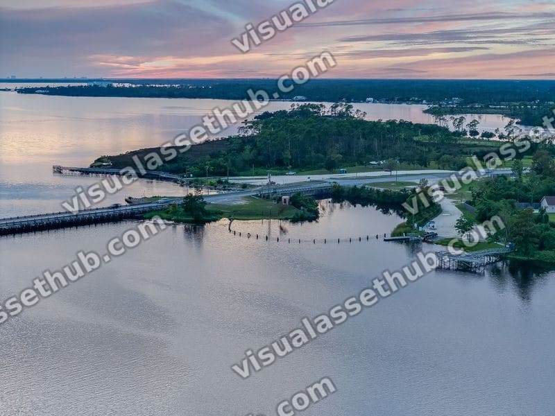 Deer Point Dam Drone 016