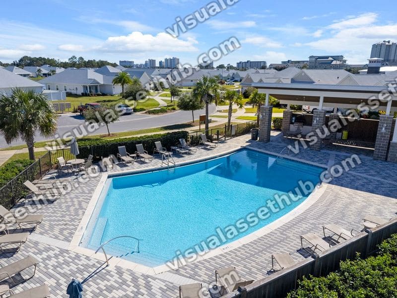 Moonraker Amenities Panama City Beach, FL 32407 Drone AWP026