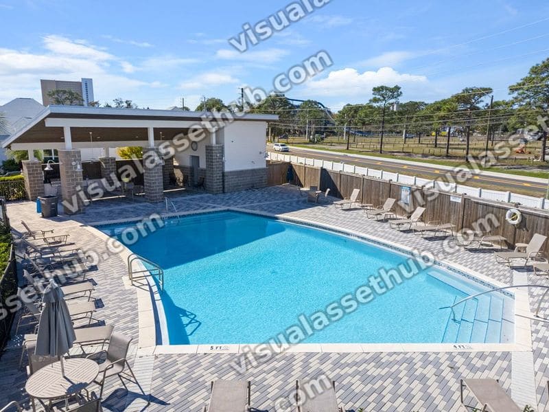 Moonraker Amenities Panama City Beach, FL 32407 Drone AWP031
